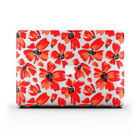 Macbook ケース-レッドポピー