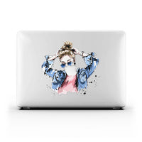 Macbook ケース - 美しい若い女性