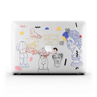Macbook ケース - 彫刻