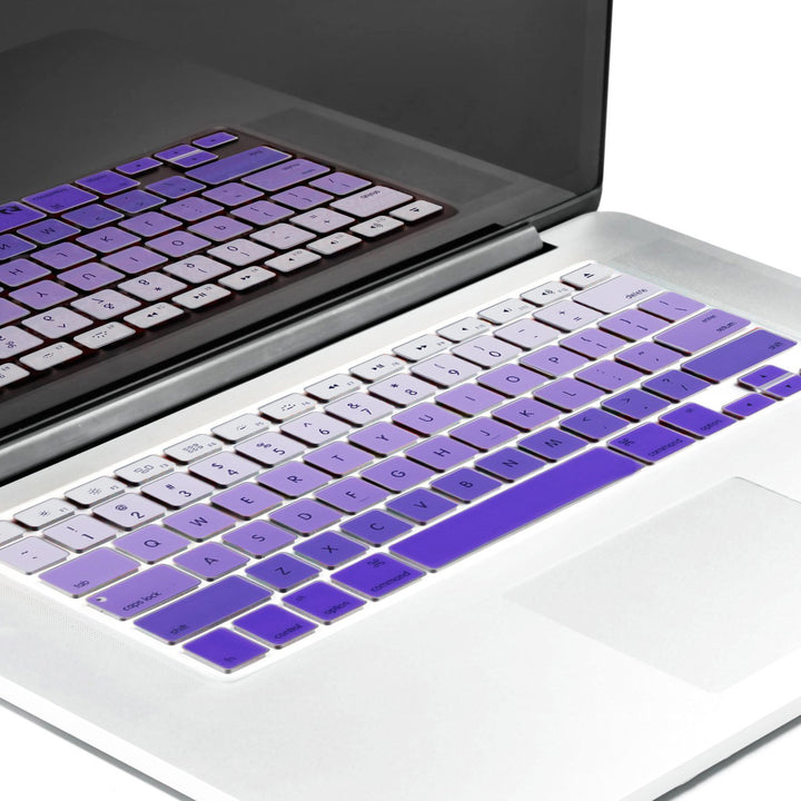 Macbook Keyboard Cover - Purple Gradient - colourbanana