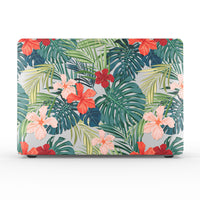 Macbook Case-Hawaiian Tropical Flowers