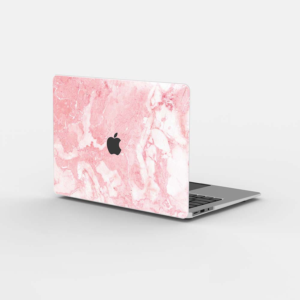 Macbook Case-Pink Marble