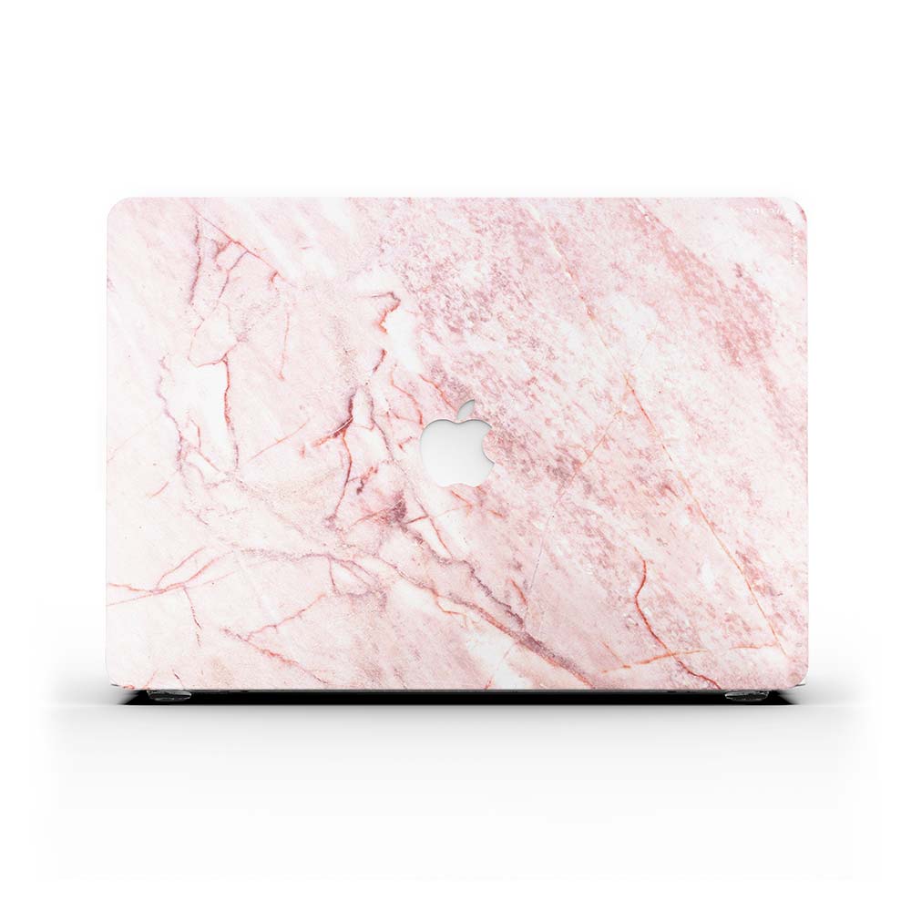 MacBook 保護殼套裝 - 保護性卡布奇諾大理石紋