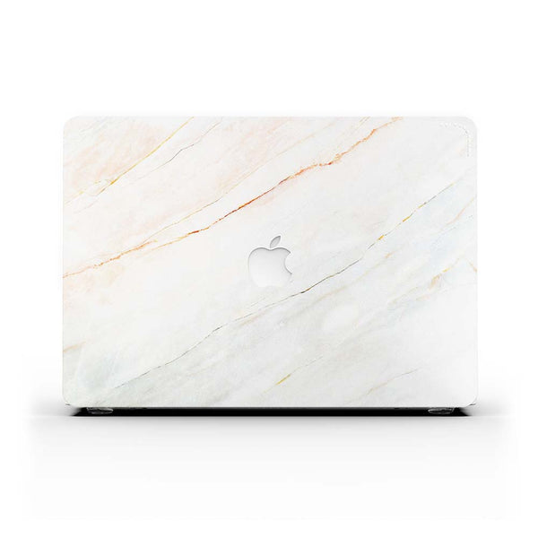 Macbook Case-Blush Pink Fade Marble