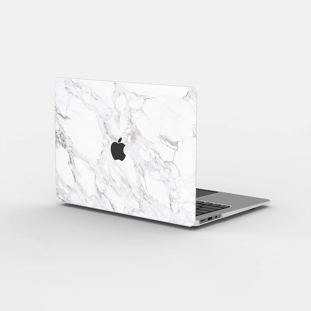 Macbook Case Set - Protective Olympic White Marble