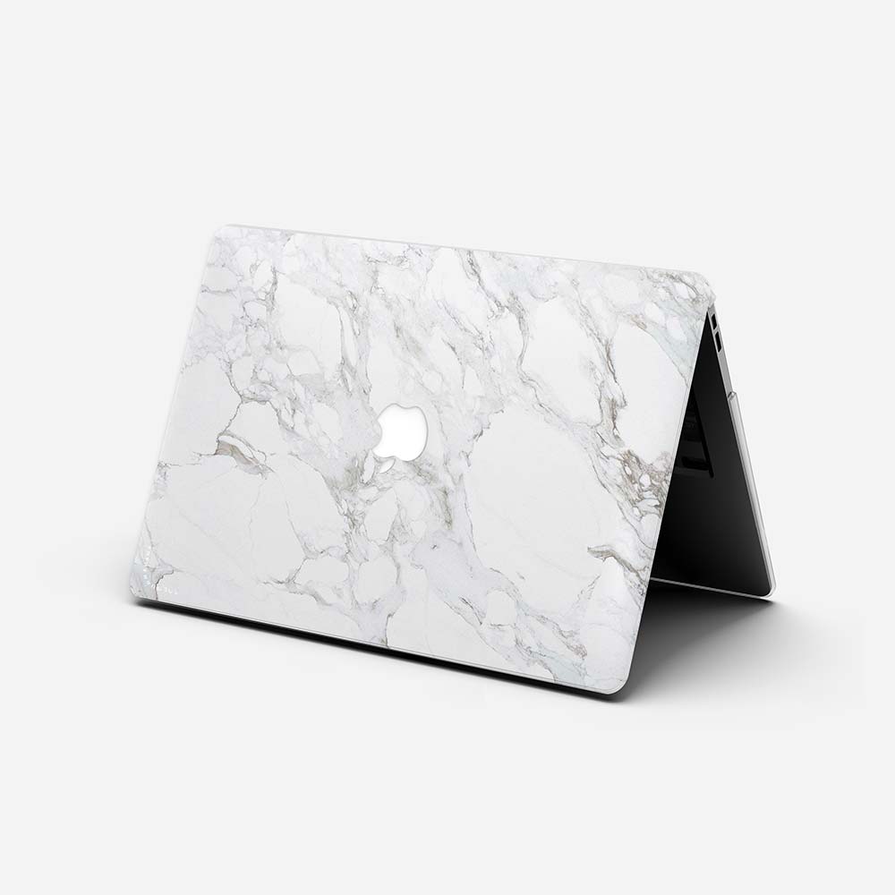 Macbook Case-Olympic White Marble