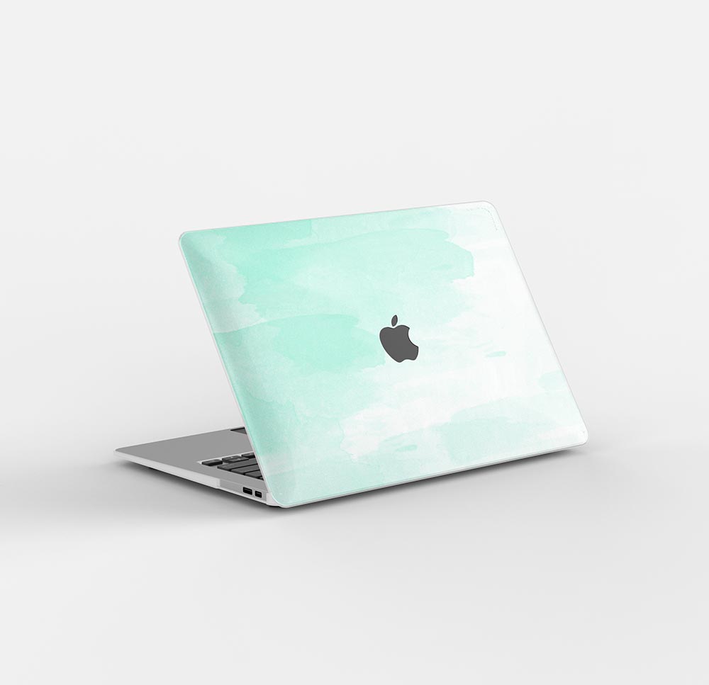 Macbook Case-Mint Sky
