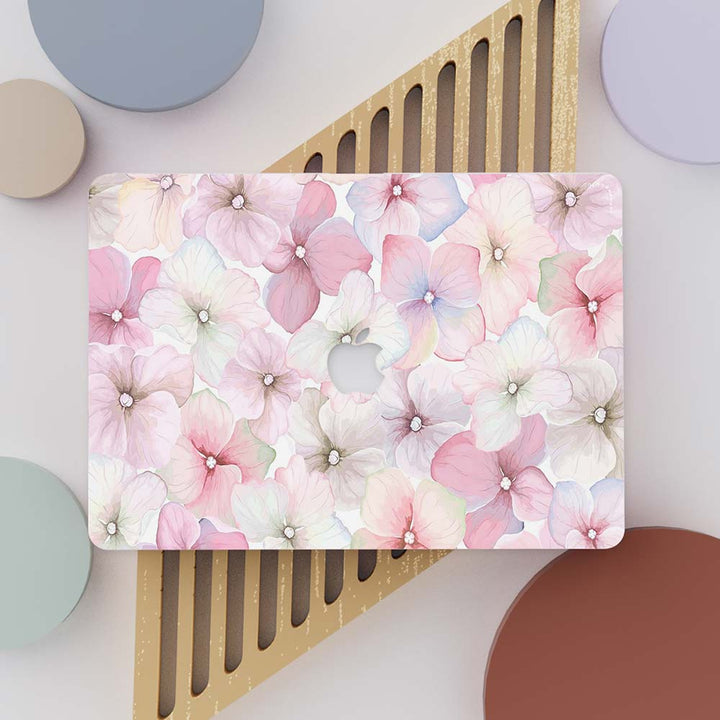 MacBook Case Set - Protective Pastel Blossom Flower