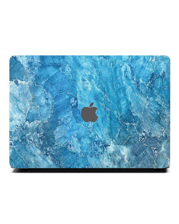 Macbook Case-Blue Gemstone Marble