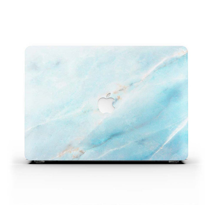 Macbook Case-Emerald Marble