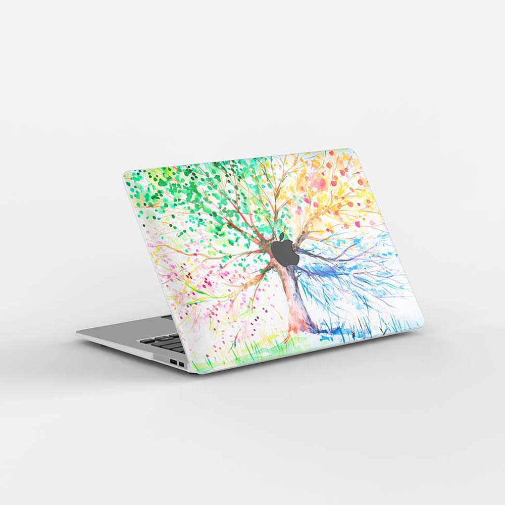 Macbook 保護套-四季樹