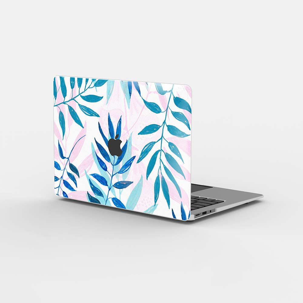 MacBook Case Set - 360 Pastel-Leaves