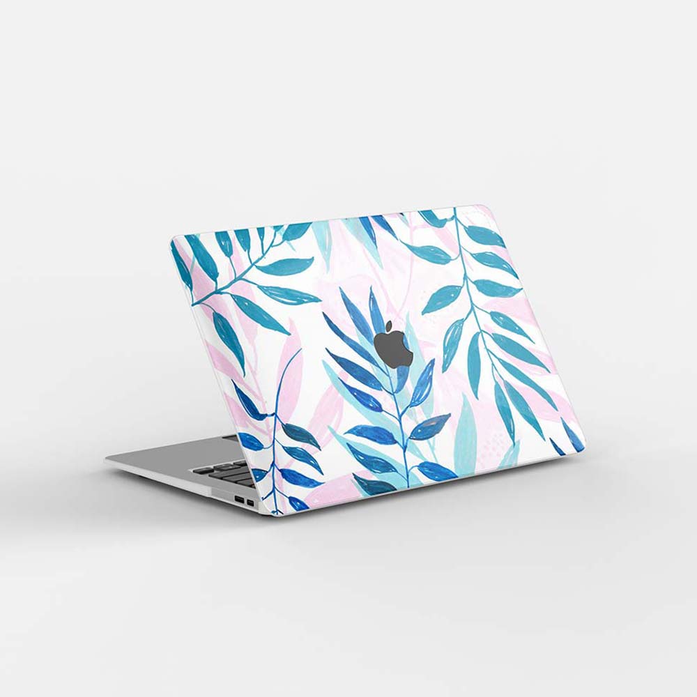 MacBook Case Set - Protective Pastel-Leaves
