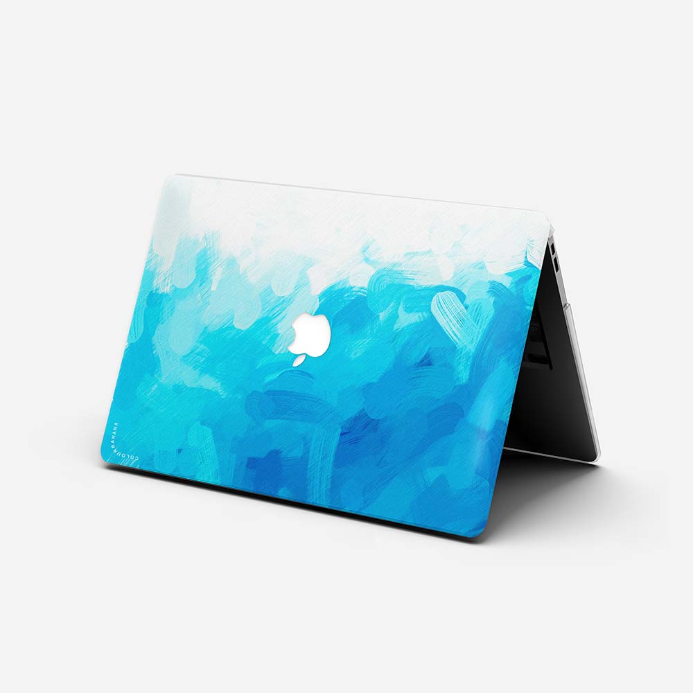 MacBook Case Set - Protective Blue Splash