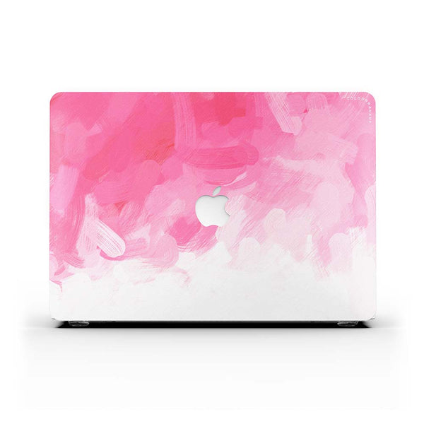 Macbook 保護套-粉色飛濺