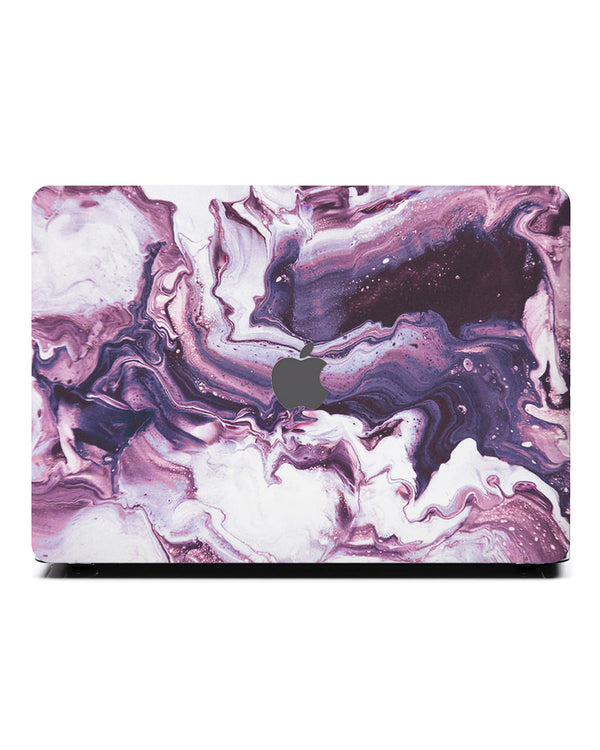 Macbook Case-Purple Wave Marble