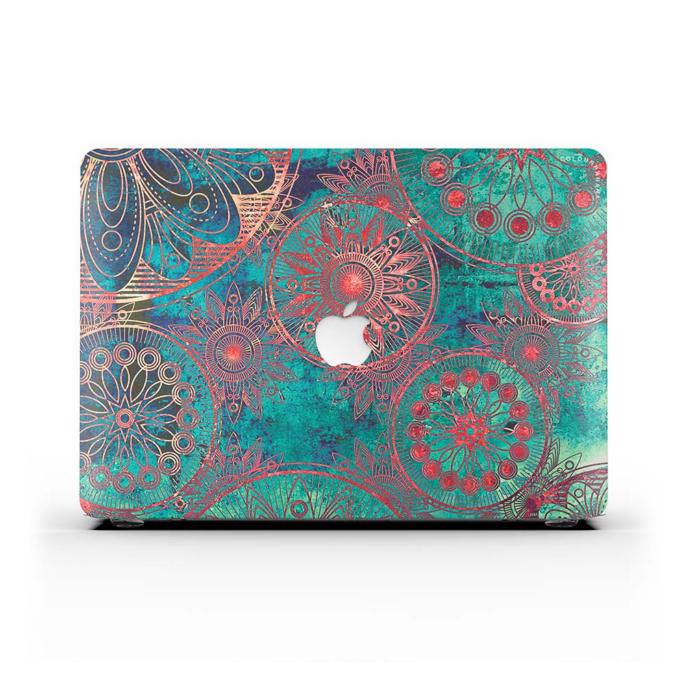 MacBook 保護殼套裝 - 保護性波西米亞風