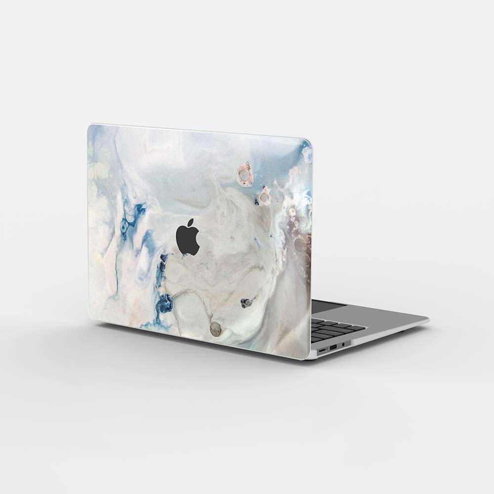 MacBook Case Set - 360 White Dream Marble