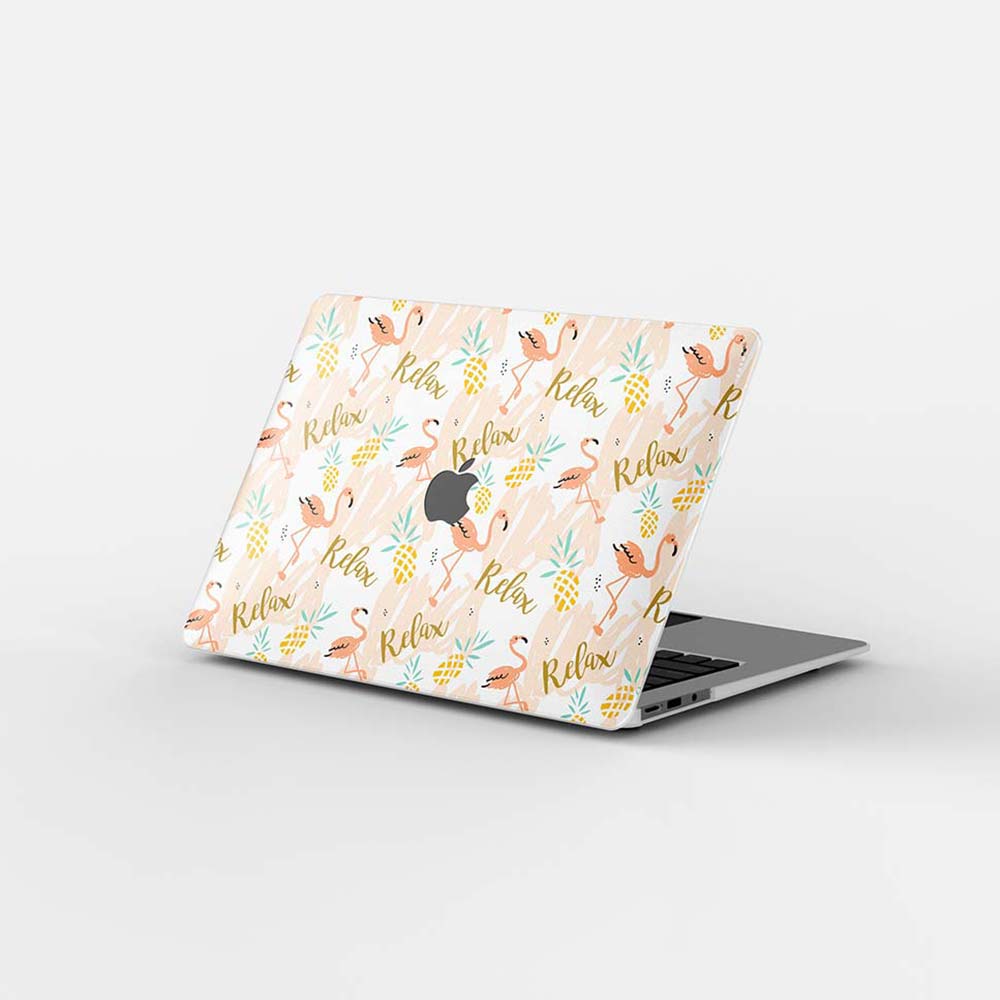 Macbook Case-Relax Flamingo