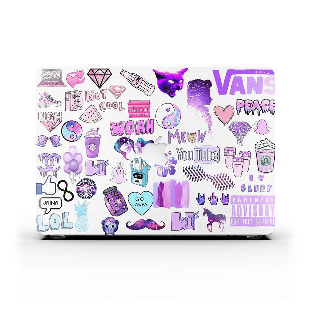 Macbook Case-Cool Girl