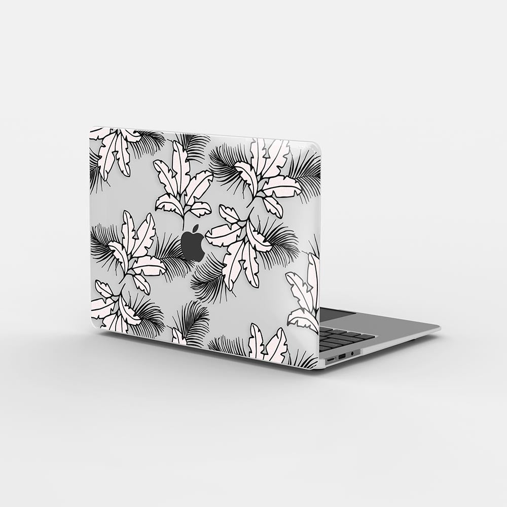 Macbook ケース-トロピカルなヤシの葉