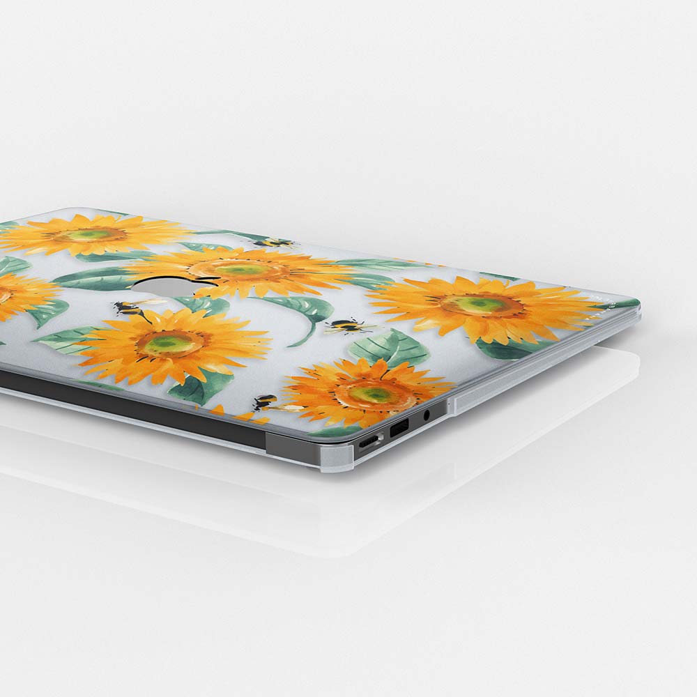 Macbook Case-Sunflower Plant