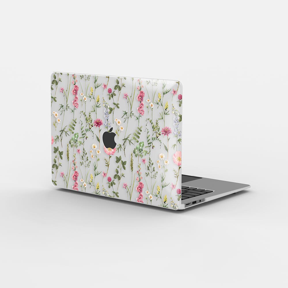 Macbook 保護套-花園花卉