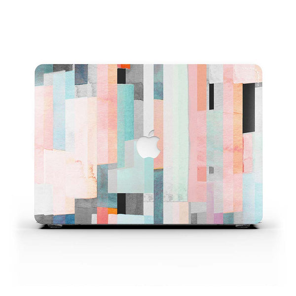 Macbook 保護套-幾何條紋