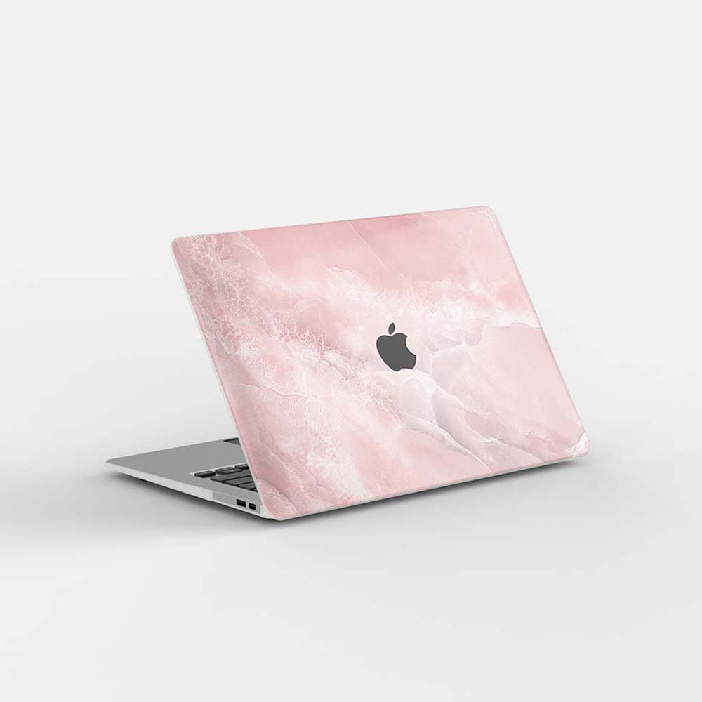 Macbook Case-Light Pink Marble
