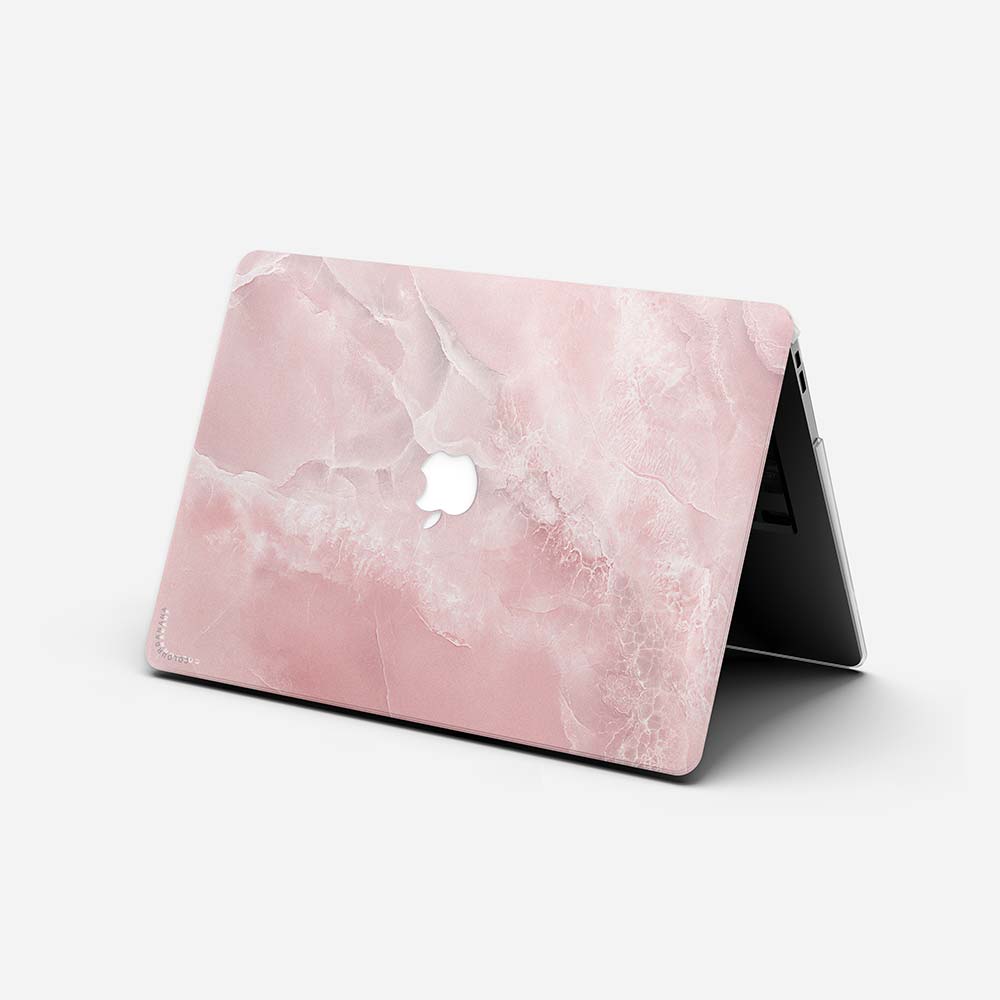Macbook Case-Light Pink Marble