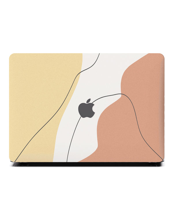 Macbook Case Abstract Terracotta