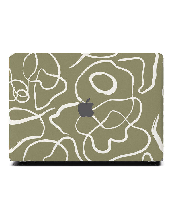 Macbook Case-Green Maze