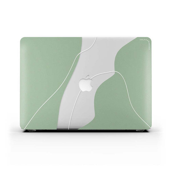 Macbook ケース - 液体の渦巻き
