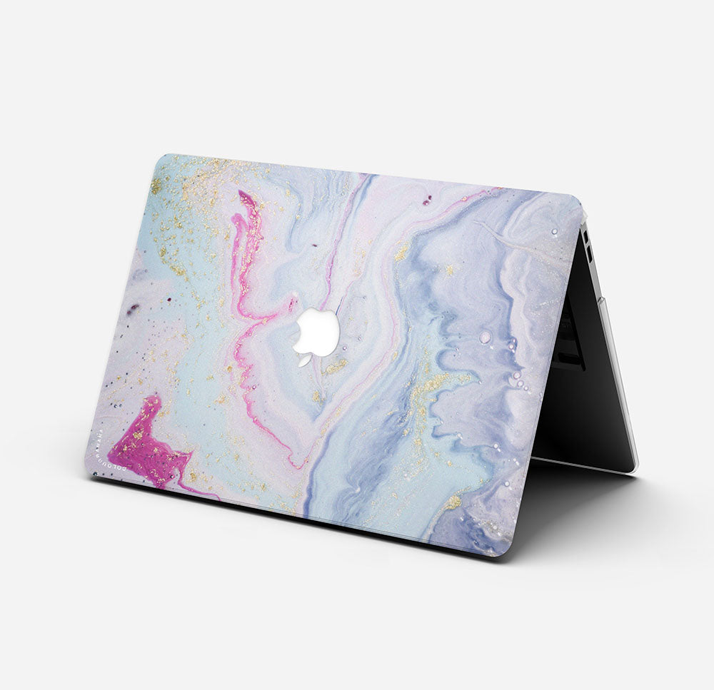 MacBook ケース - パステルマーブル