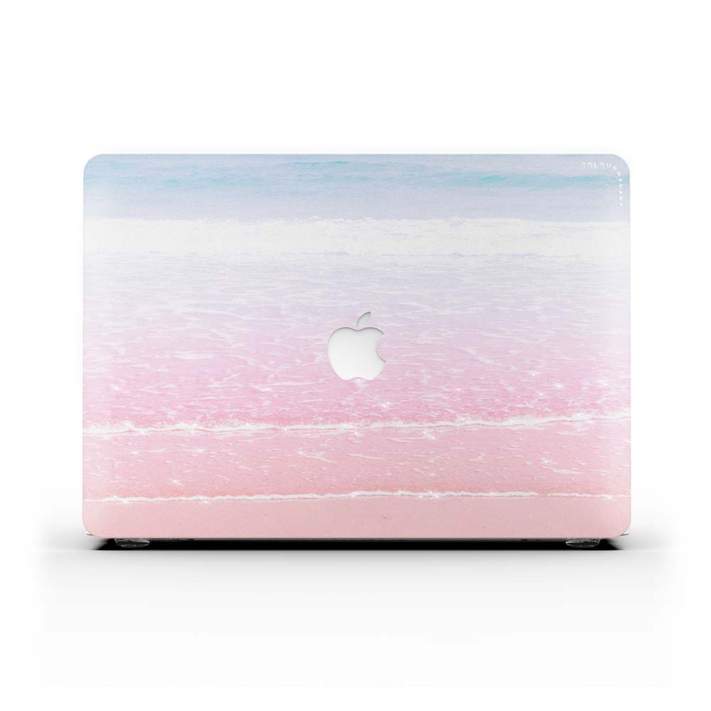 Macbook Case-Pink Beach