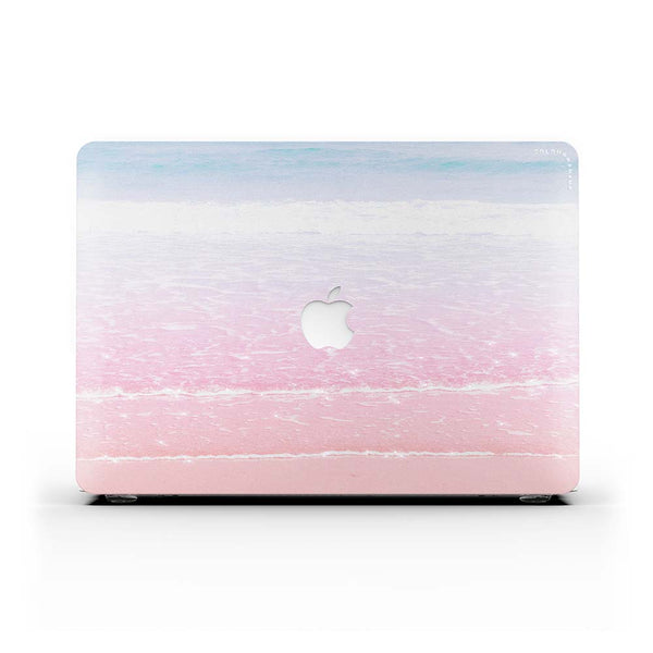 Macbook 保護套-粉色沙灘