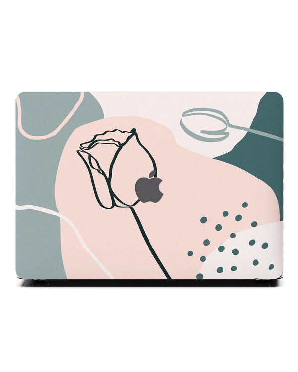 Macbook ケース-一輪の花