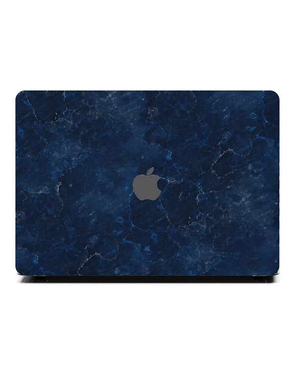 Macbook Case-Dark Blue Marble