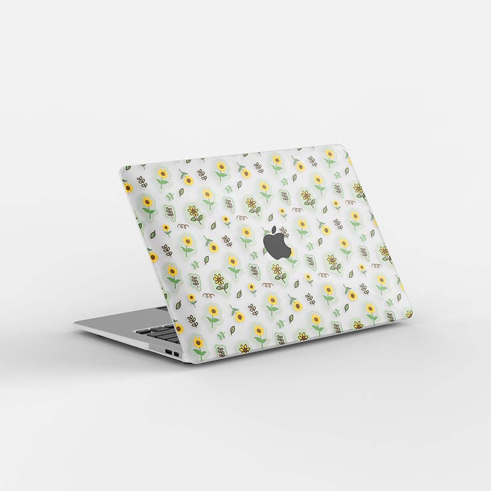 Macbook Case-Yellow Daisy