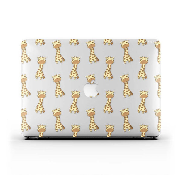 Macbook Case-Cartoon Giraffe