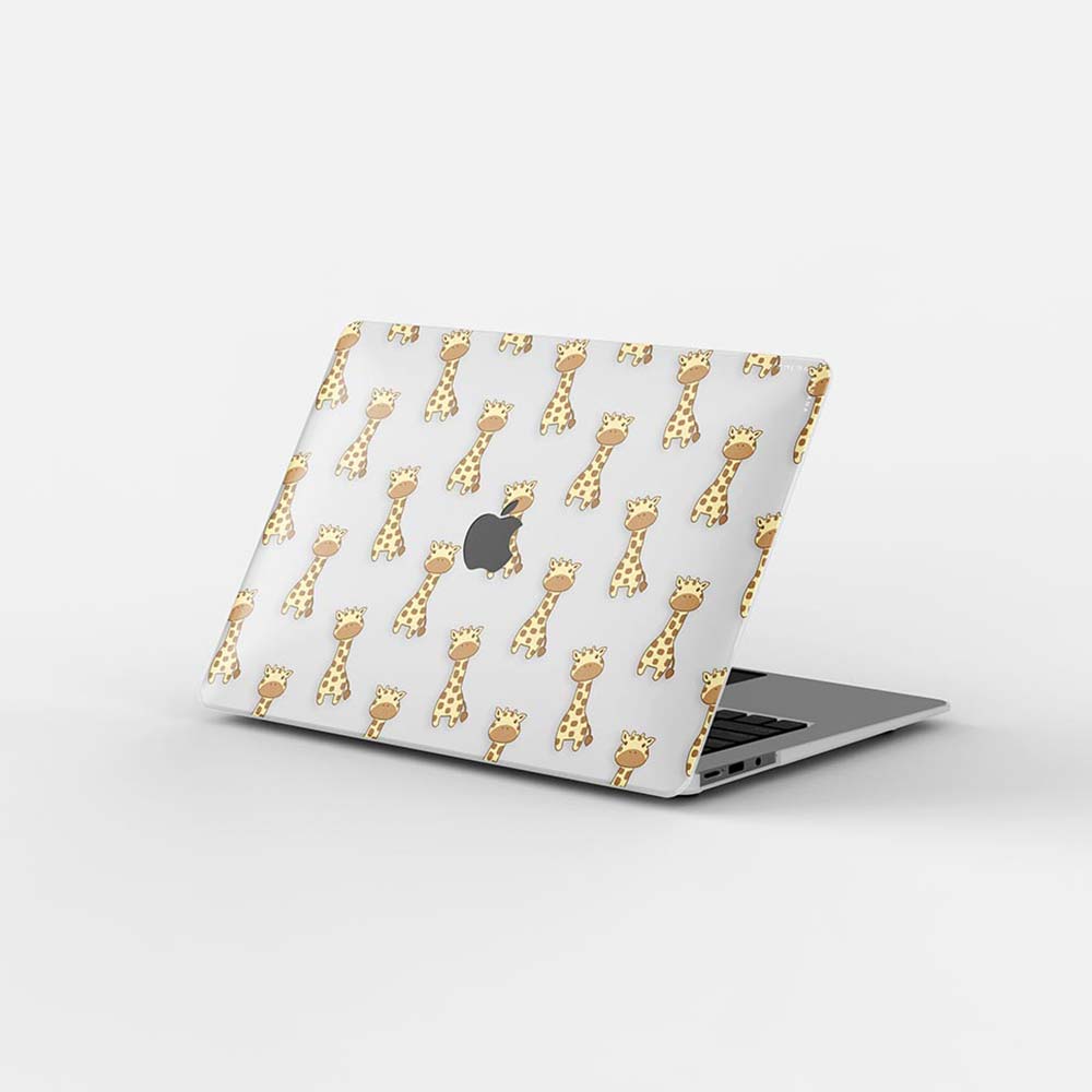 Macbook Case-Cartoon Giraffe