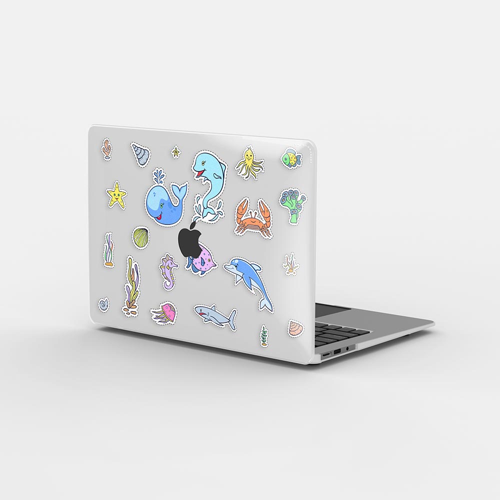 Macbook 保護套-海洋動物