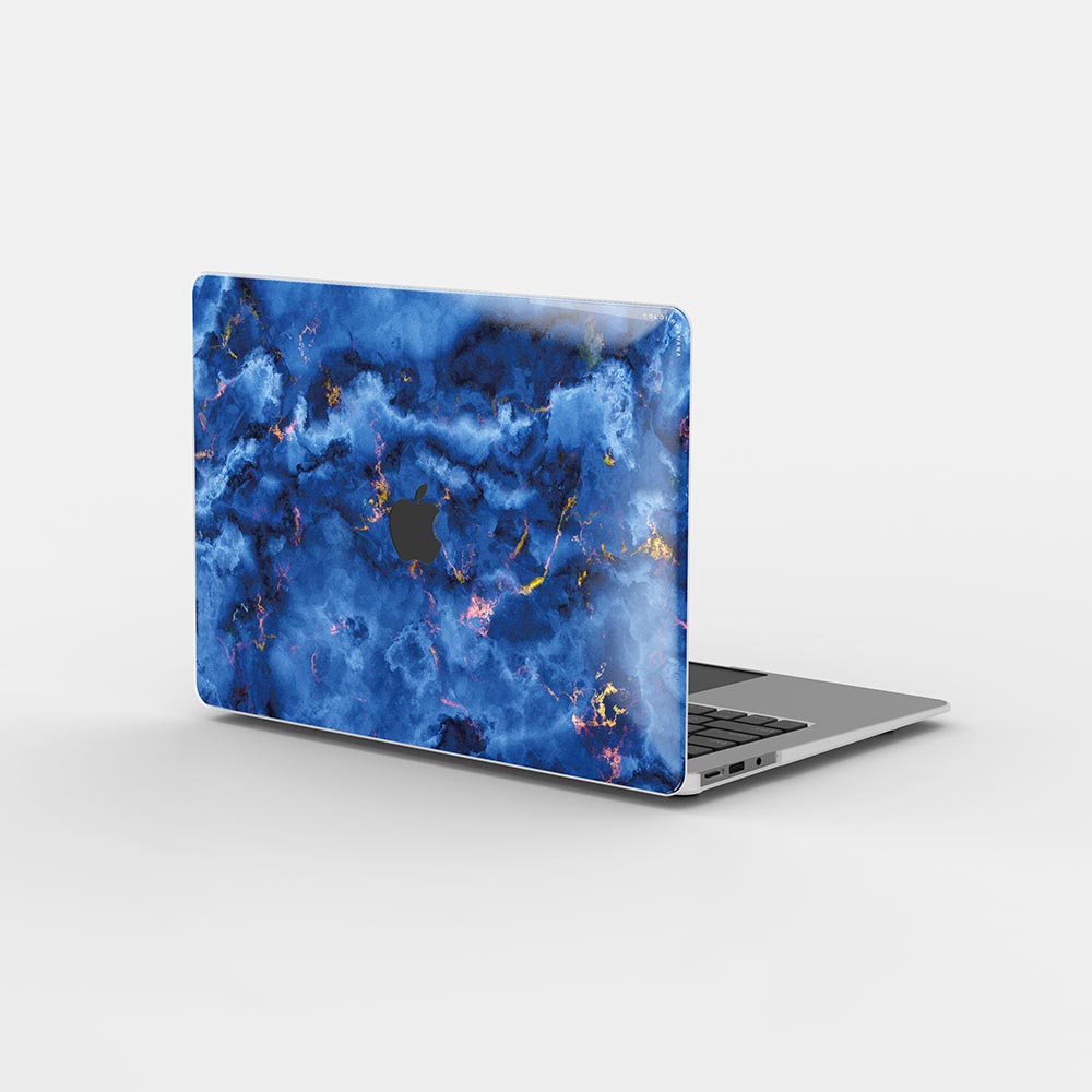 Macbook Case-ブライトビビッドブルー