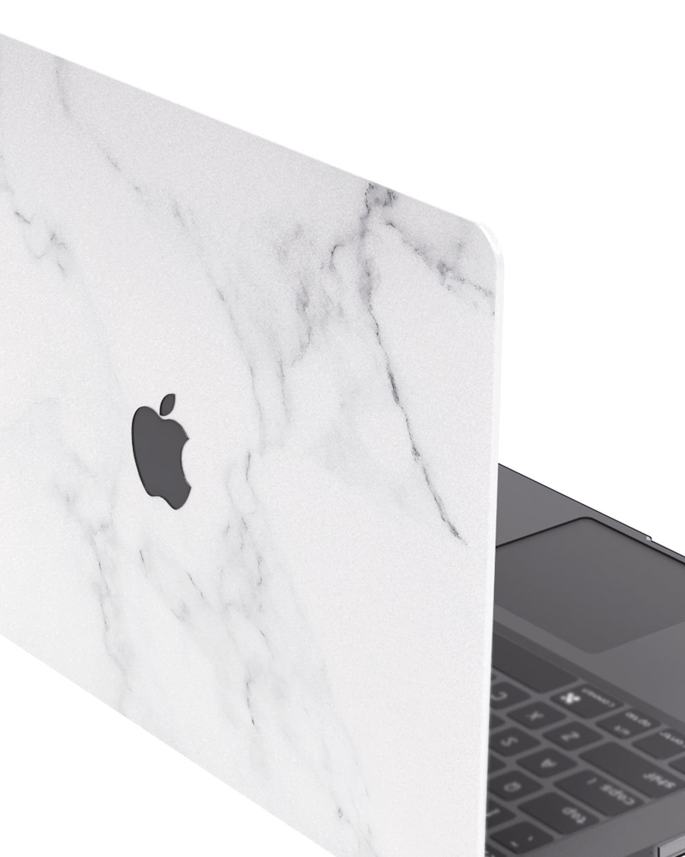 Macbook Case-White Marble – Colourbanana1