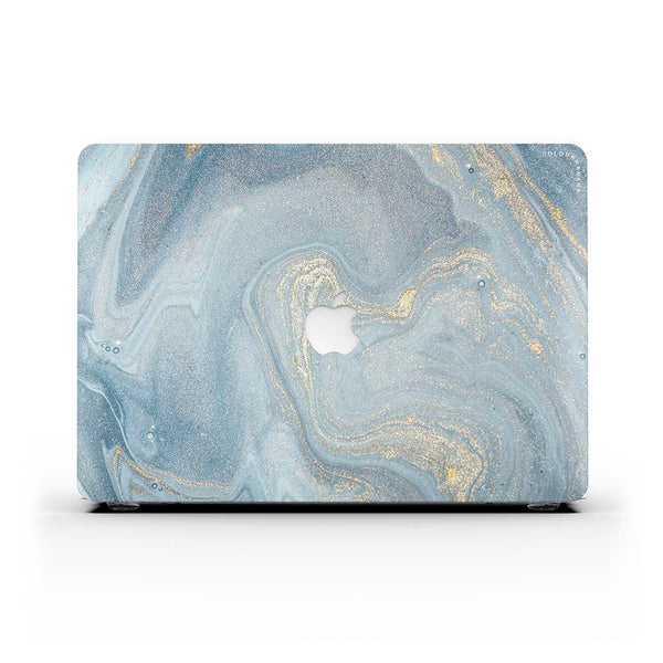 Macbook Case - Turquoise Gold
