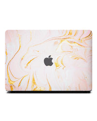 Macbook Case-Pink Marble