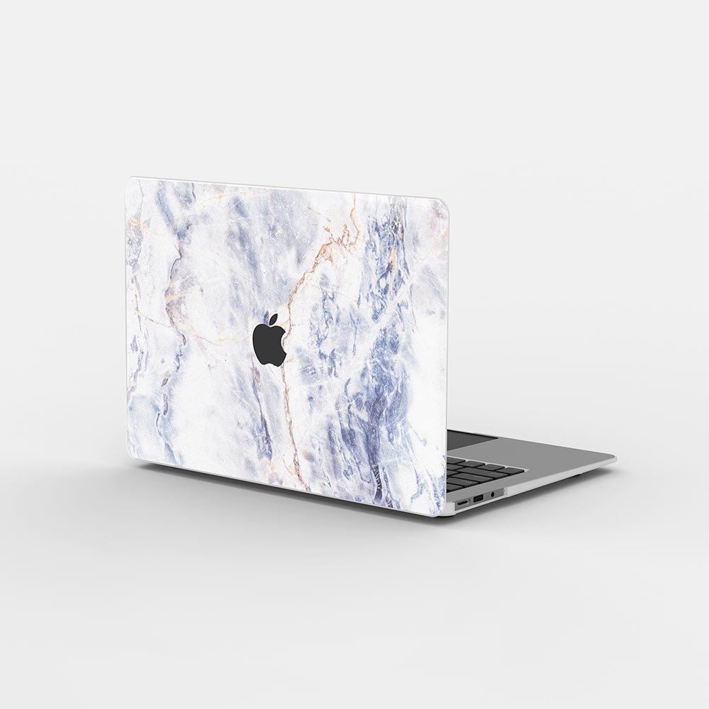 Macbook 保護套 - 藍色大理石紋