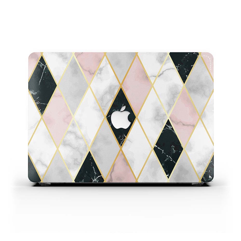 Macbook 保護套 - 粉色大理石紋