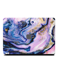 Macbook 保護套 - 紫色大理石紋