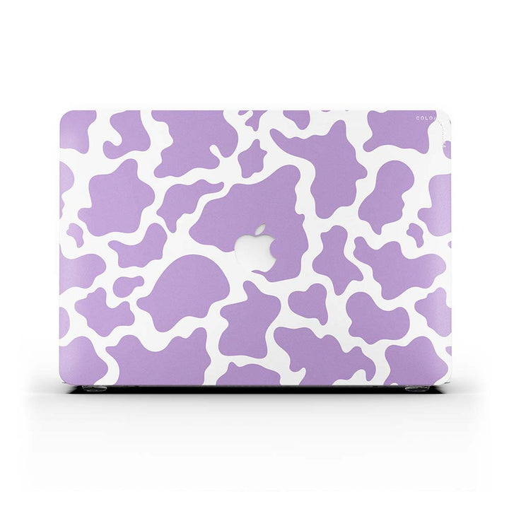 Macbook Case - Purple Cow